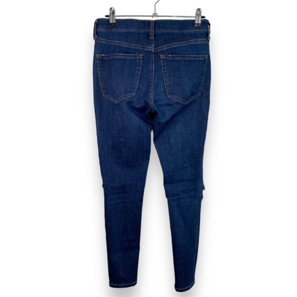 Free people - Dark Denim Busted Knee Skinny Jean - Size 26 turkey - Picture 4 of 9